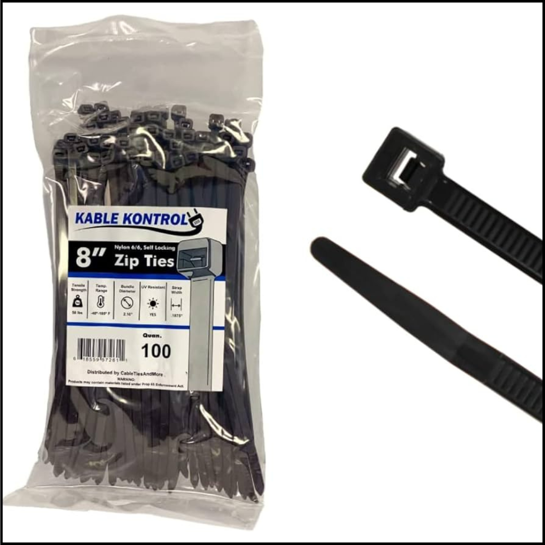 Zip Ties (Packs of 100)